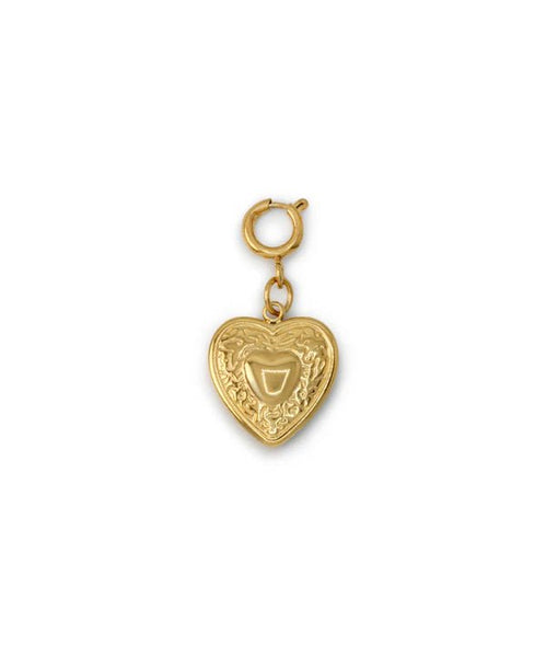 Trendjuwelier Bemelmans - Le Veer Heritage Heart Charm Gold