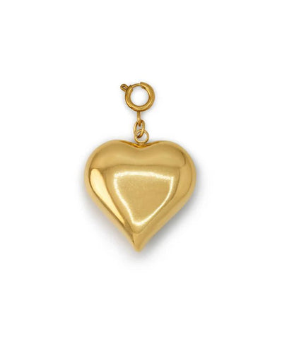 Trendjuwelier Bemelmans - Le Veer Medium Heart Charm Gold