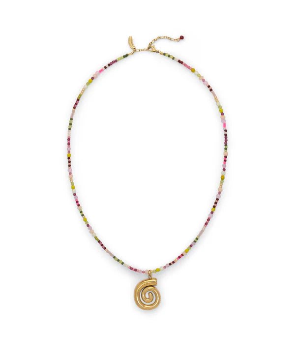 Trendjuwelier Bemelmans - Le Veer Modern Twist Necklace Gold