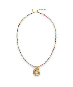 Trendjuwelier Bemelmans - Le Veer Modern Twist Necklace Gold