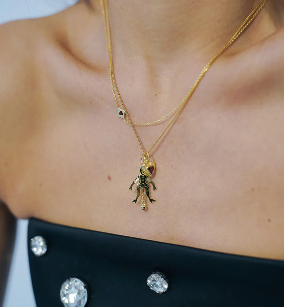 Anna+Nina Rhapsody Love Charm Goldplated