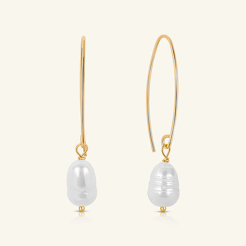 The Finds Pearly Gold Earrings