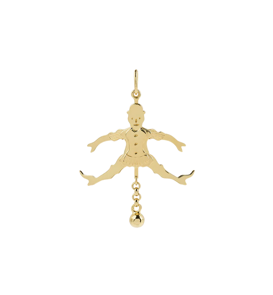 Anna+Nina Pierrot Charm Goldplated