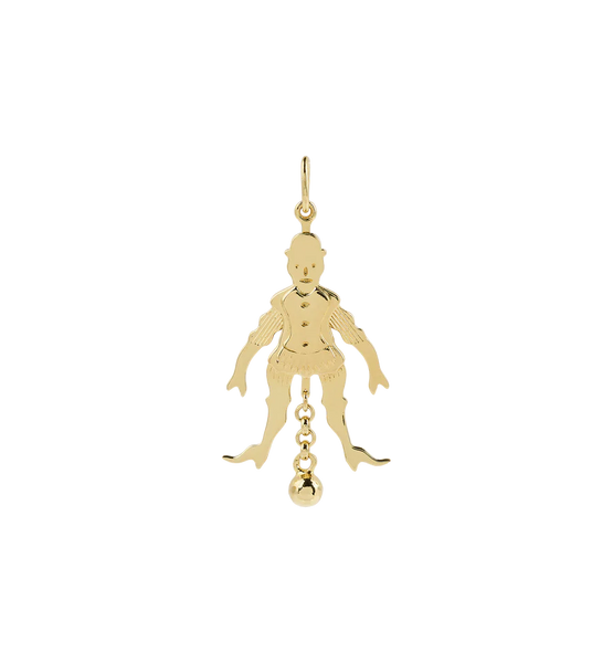 Anna+Nina Pierrot Charm Goldplated