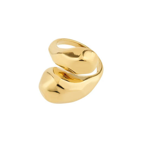 Trendjuwelier Bemelmans - Pilgrim Believe Ring Goldplated