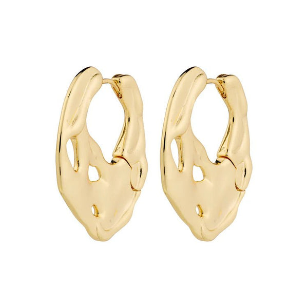 Trendjuwelier Bemelmans - Pilgrim Dawn Hoop Earrings Goldplated