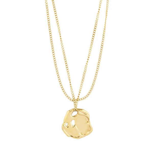 Trendjuwelier Bemelmans - Pilgrim Dawn Necklaces 2 - in - 1 Set Goldplated