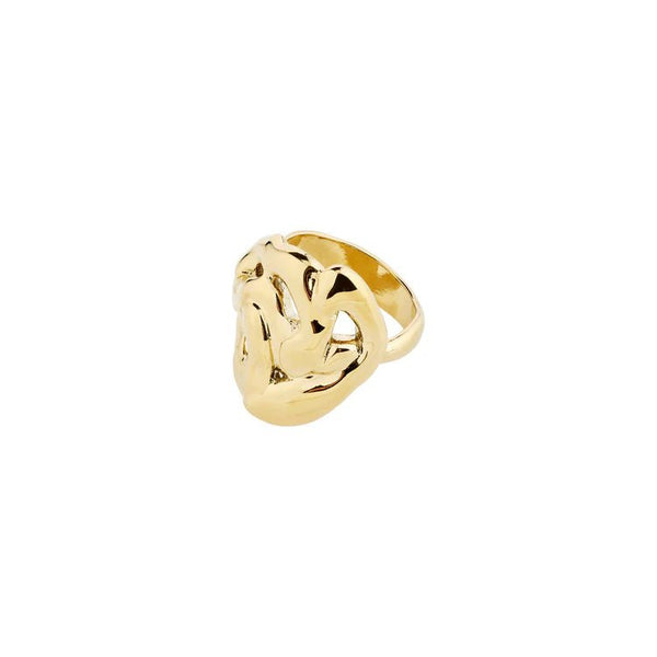 Trendjuwelier Bemelmans - Pilgrim Luca Ring Goldplated