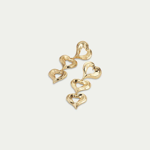 Trendjuwelier Bemelmans - Pilgrim Tide Earrings Goldplated