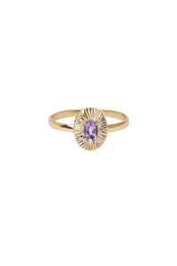 Trendjuwelier Bemelmans - Xzota Amethyst Vintage Ring Gold