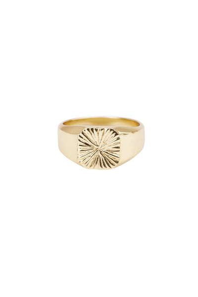 Trendjuwelier Bemelmans - Xzota Big Sun Ring Gold