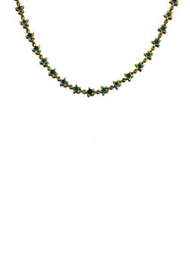 Trendjuwelier Bemelmans - 2 The Moon ‘N Back Golden Black Star Necklace