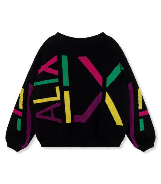 Trendjuwelier Bemelmans - Alix The Label Ladies Knitted Multi Colour Pullover