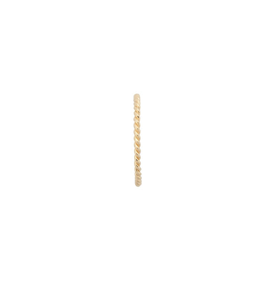 Trendjuwelier Bemelmans - Anna Nina Braided Rope Ear Cuff Silver Goldplated
