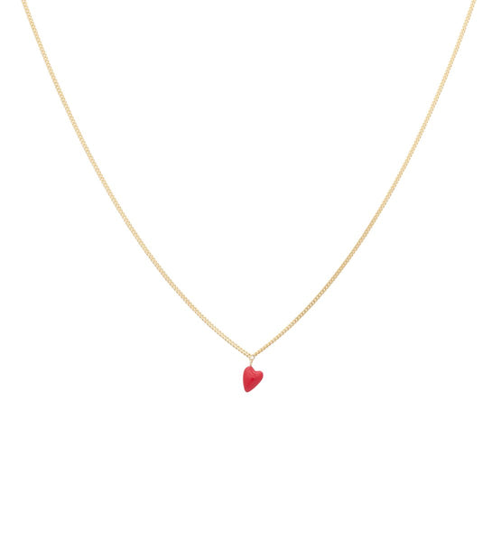 Trendjuwelier Bemelmans - Anna Nina Heart Beat Necklace Silver Goldplated