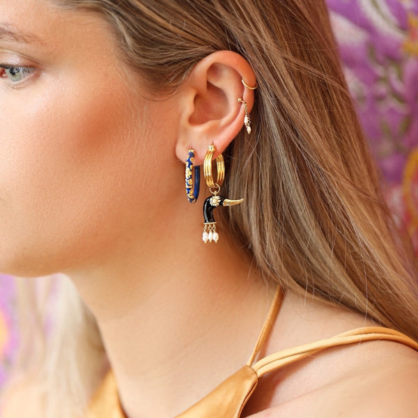 Trendjuwelier Bemelmans - Anna+Nina Baroque Mallard Charm Goldplated