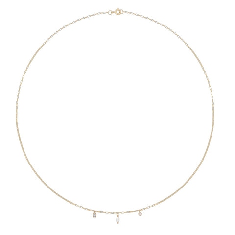 Trendjuwelier Bemelmans - Anna+Nina Chandelier Necklace Goldplated