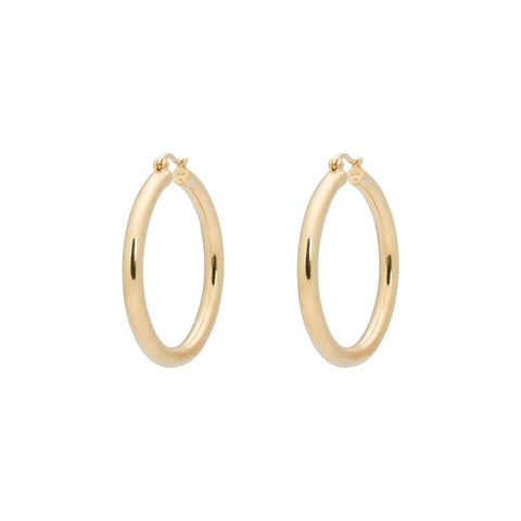Trendjuwelier Bemelmans - Anna+Nina Classique Hoop Earrings Goldplated