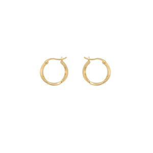 Anna+Nina Dazzling Ring Earrings Goldplated | Trendjuwelier Bemelmans.