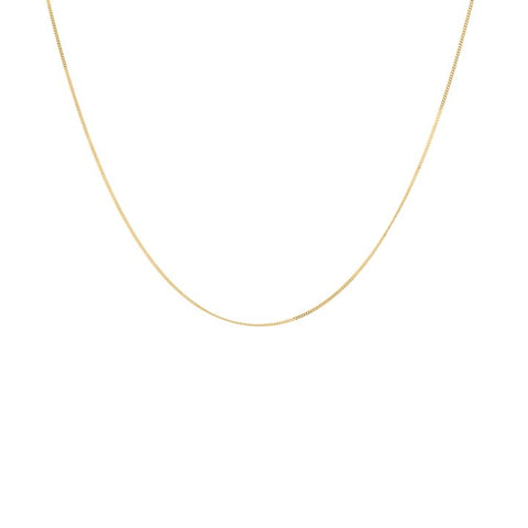 Anna+Nina Plain Necklace Long Goldplated | Trendjuwelier Bemelmans.