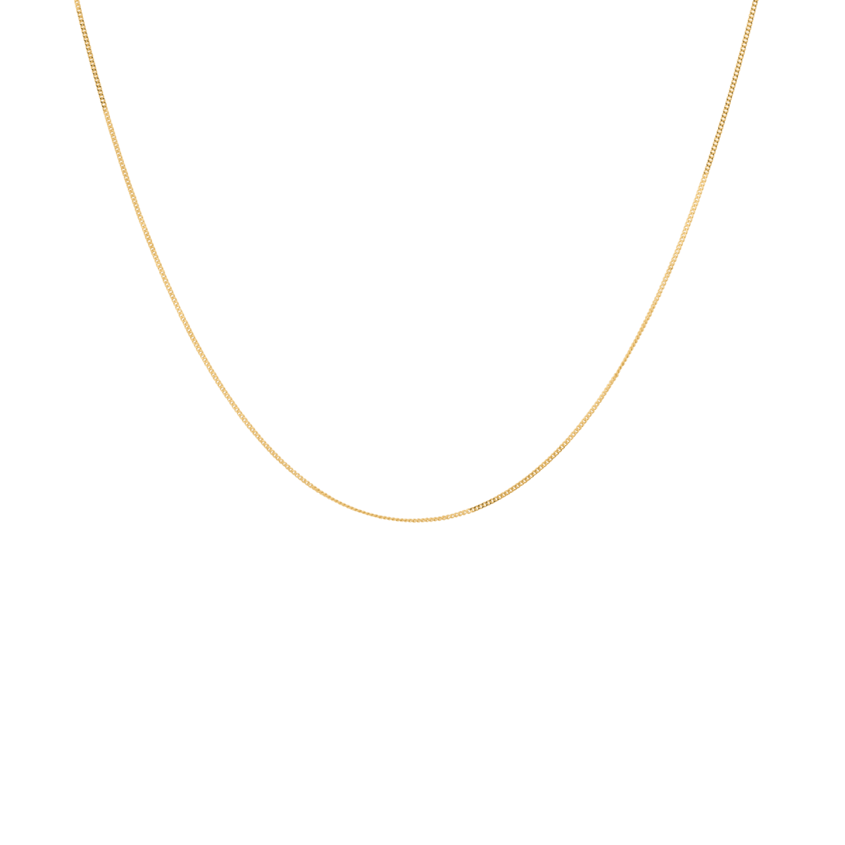 Anna+Nina Plain Necklace Short Goldplated | Trendjuwelier Bemelmans.