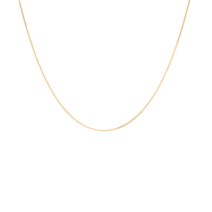 Anna+Nina Plain Necklace Short Goldplated | Trendjuwelier Bemelmans.