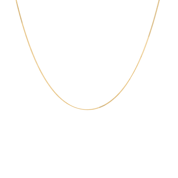 Anna+Nina Plain Necklace Short Goldplated | Trendjuwelier Bemelmans.