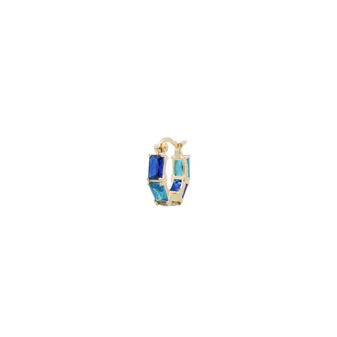 Trendjuwelier Bemelmans - Anna+Nina Single Waterfall Ring Earring Goldplated