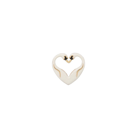 Trendjuwelier Bemelmans - Anna+Nina Swan Lake Charm Goldplated