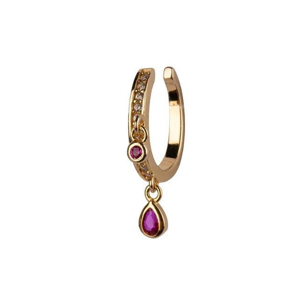 Trendjuwelier Bemelmans - Bobby Rose Jewelry Earcuff Pink Gold