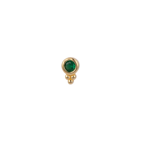 Trendjuwelier Bemelmans - Bobby Rose Jewelry Lily Green Stud