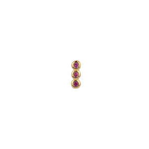 Trendjuwelier Bemelmans - Bobby Rose Joly Pink Stud Earring