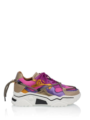 Trendjuwelier Bemelmans - DWRS Label Jupiter Scuba Sneakers Fuchsia Purple
