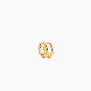Trendjuwelier Bemelmans - Eline Rosina Atelier Collection Essential Snake Huggie Extra Small Gold Plated