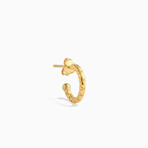 Trendjuwelier Bemelmans - Eline Rosina Atelier Collection Snake Hoop Gold Plated