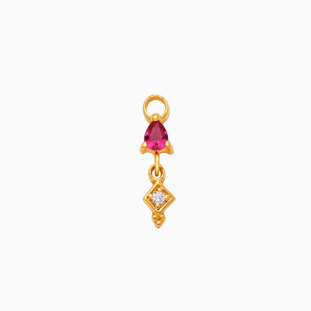 Trendjuwelier Bemelmans - Eline Rosina Atlier Collecion Cali Dangle Gold Plated
