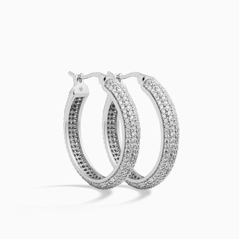 Trendjuwelier Bemelmans - Eline Rosina Gigi Hoop Silver