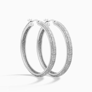 Trendjuwelier Bemelmans - Eline Rosina Gigi Statement Hoop Silver