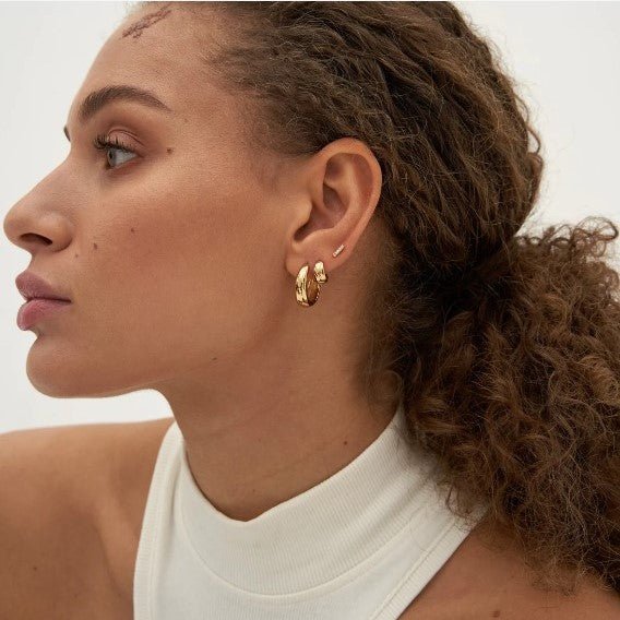 Trendjuwelier Bemelmans - Eline Rosina Rue Huggies Goldplated