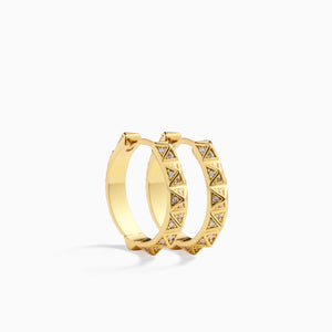 Trendjuwelier Bemelmans - Eline Rosina Willow Hoops Goldplated