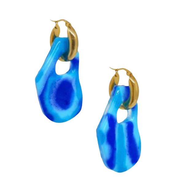 Trendjuwelier Bemelmans - Felt Atelier Aki Fin Gold Earrings
