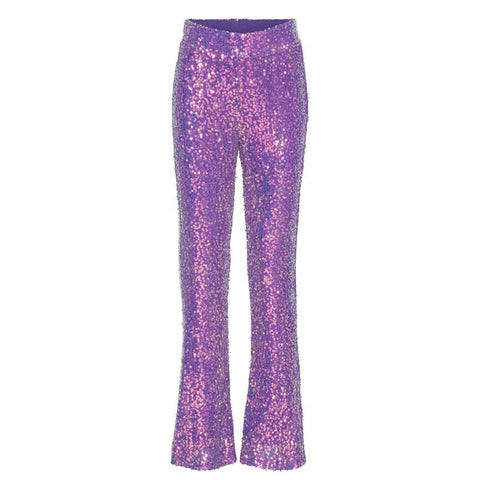 Trendjuwelier Bemelmans - Hunkon Aya Sequin Pants Purple
