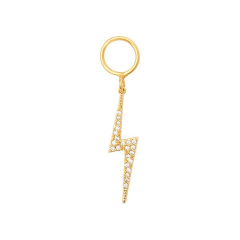 Trendjuwelier Bemelmans - I Am Jai Small Lightning Charm Gold