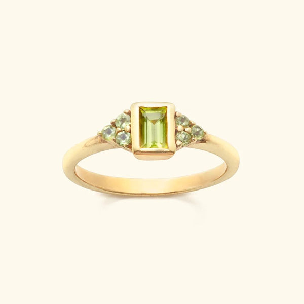 Trendjuwelier Bemelmans - Josephina Jewelry Vintage Peridot Ring Goud