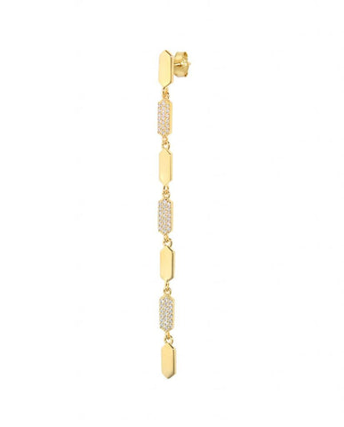Trendjuwelier Bemelmans - Juli Dans Jewels Lily Gemstone Oorbel Goud