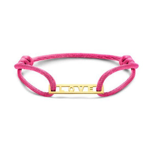 Just Franky Love Bar Bracelet 4 Letters | Trendjuwelier Bemelmans.