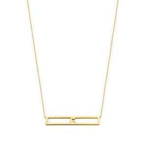 Just Franky Love Bar Necklace 1 Letter | Trendjuwelier Bemelmans.