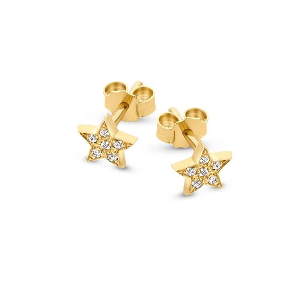 Trendjuwelier Bemelmans - Just Franky Treasure Star Diamond Earring Single Piece