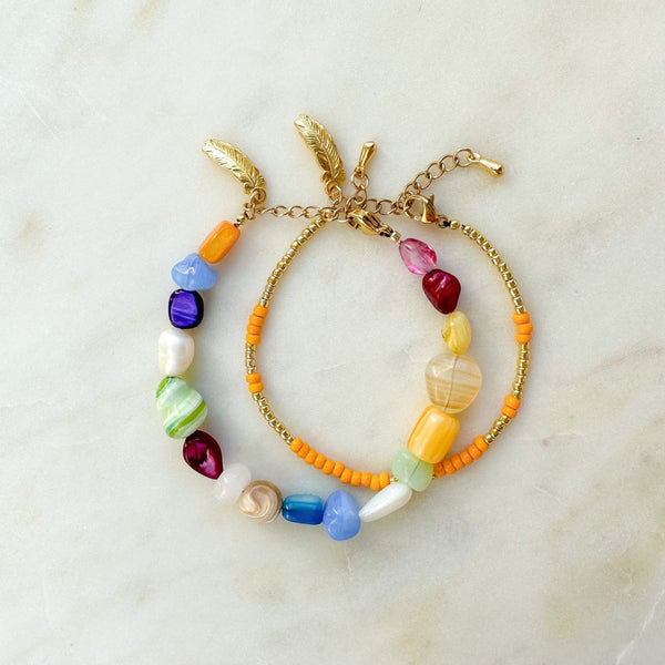 Trendjuwelier Bemelmans - Le Veer Jewelry Anna Mandarin Bracelet Goud