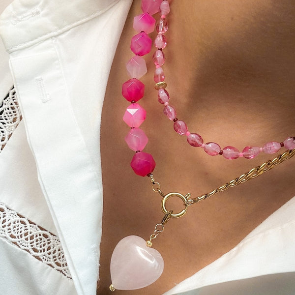 Trendjuwelier Bemelmans - Le Veer Jewelry Bliss Necklace Goud